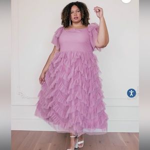 Jessakae Isla Dress in peony 3X NWT